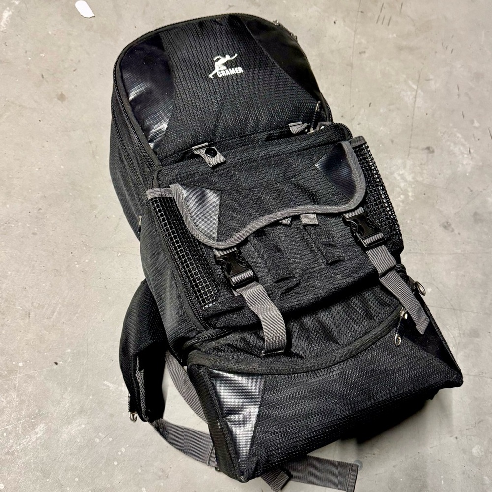 Cramer Black Athletic Trainer / medical Backpack - Picture 4 of 5